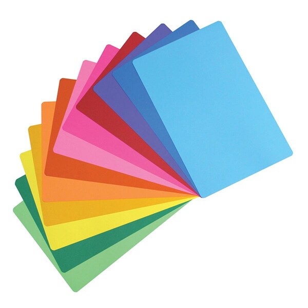 Hygloss Products Hygloss Products HYG87124-3 Mighty Bright Placemats - Pack of 3 HYG87124-3 - main